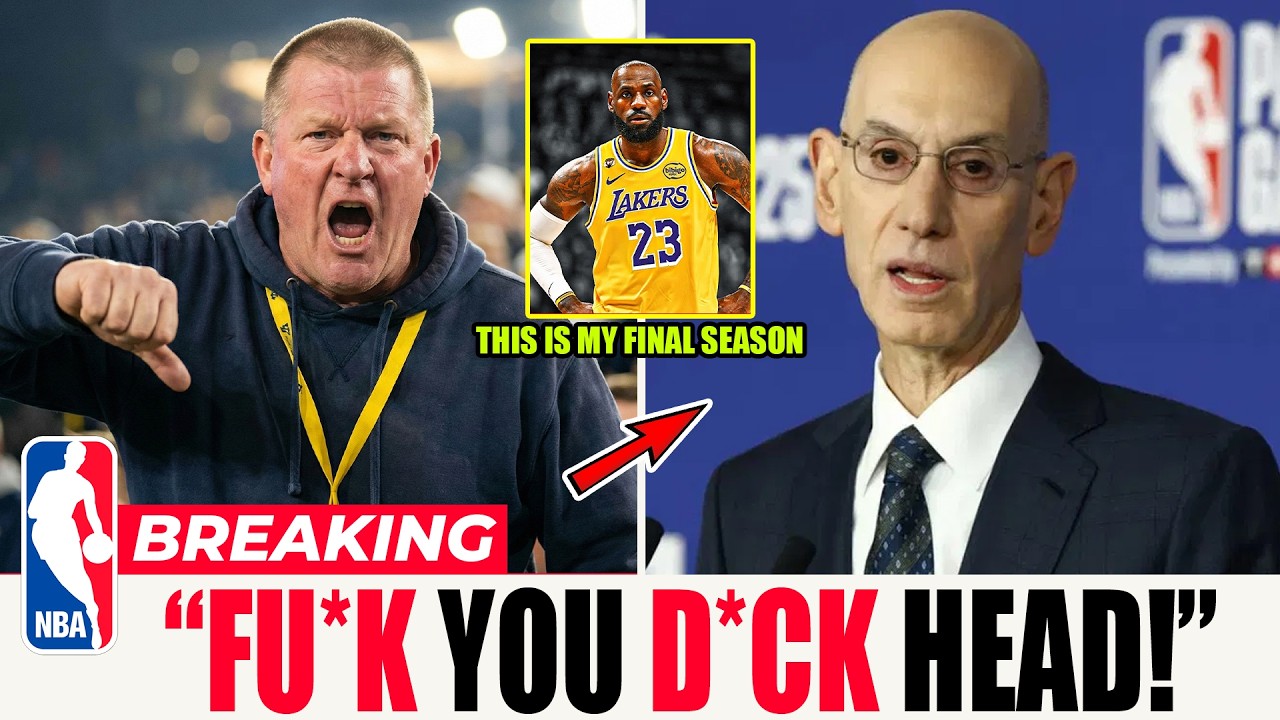 Adam Silver Under Fire as Fans Roast LeBron a ‘Fake’ All-Star!