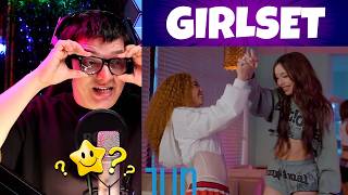 GIRLSET "Tweak Yung Bae Remix" Visualizer 🎵 | Leonardo Ferrero REACTION