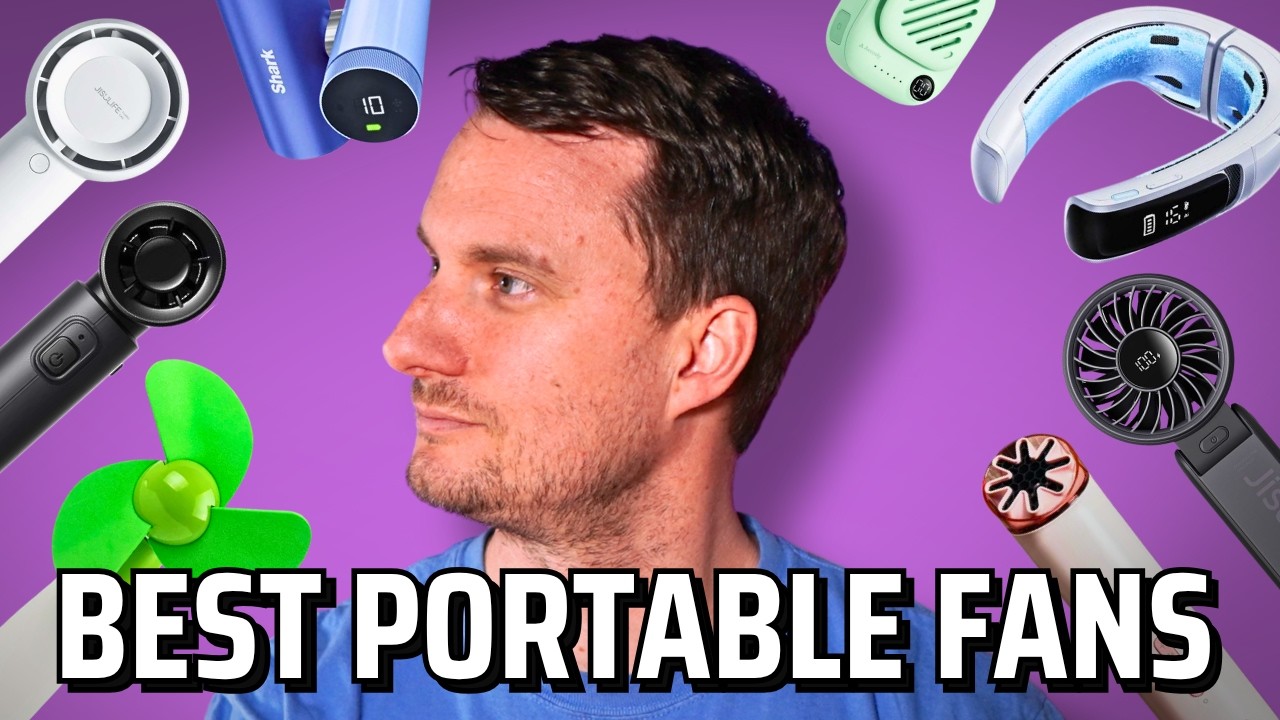 Handheld vs Neck Fans → What Portable Fan Will Cool You Down Faster?