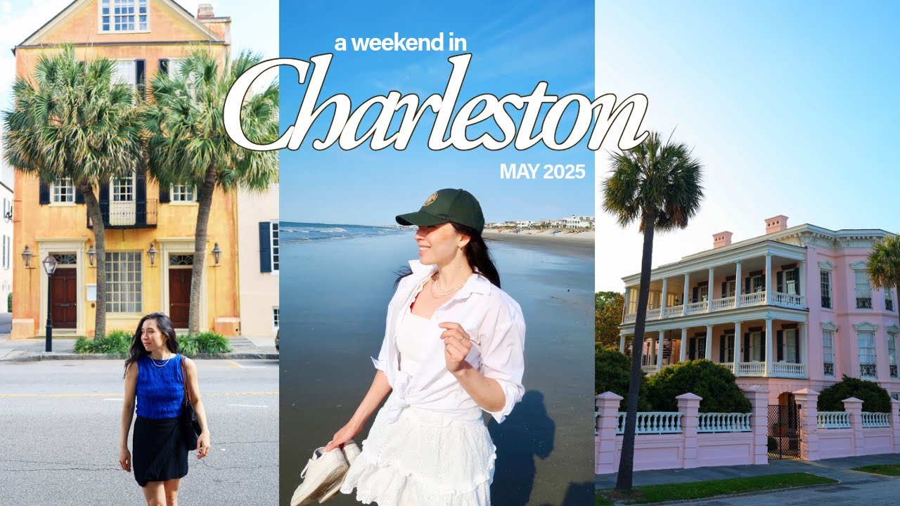 a weekend in Charleston, South Carolina 🌴 King St, Isle of Palms, Fort Sumter, exploring downtown