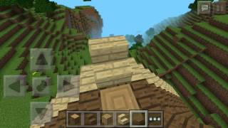 Minecraft Lets Build: Rustic House W/A Waterwheel And Small Farm