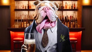 '¡cerveza única para perros BULLDOG ! ESTE restaurante TE SORPRENDERA '