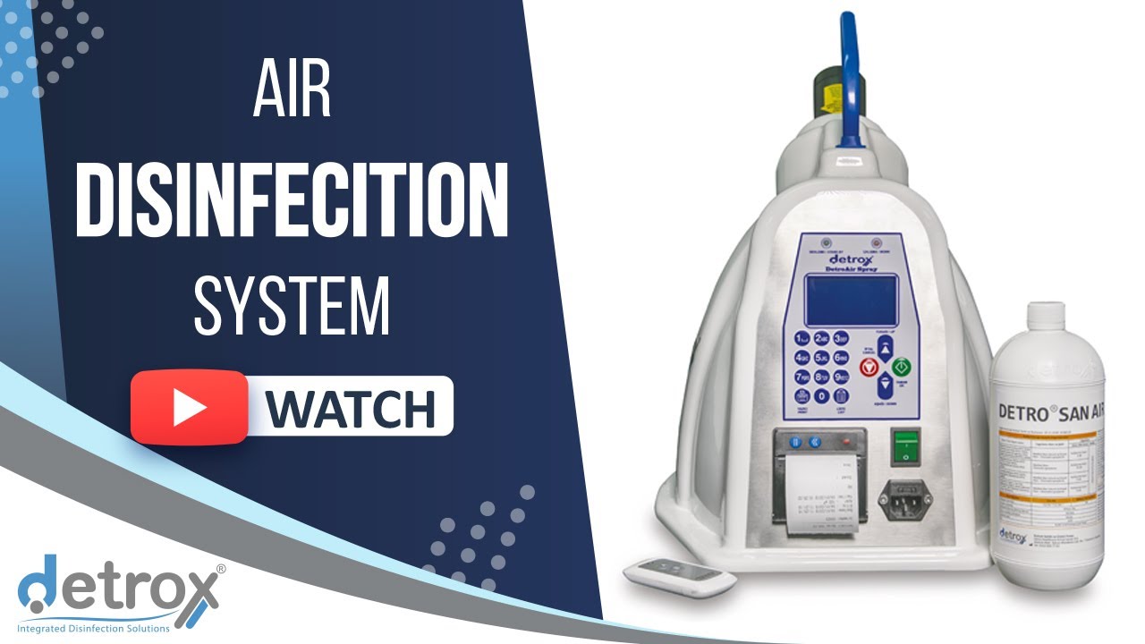 Detro Air Spray – Detro San Air Disinfection System