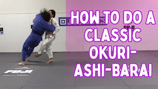 How to do a Classic Okuri-Ashi-Barai