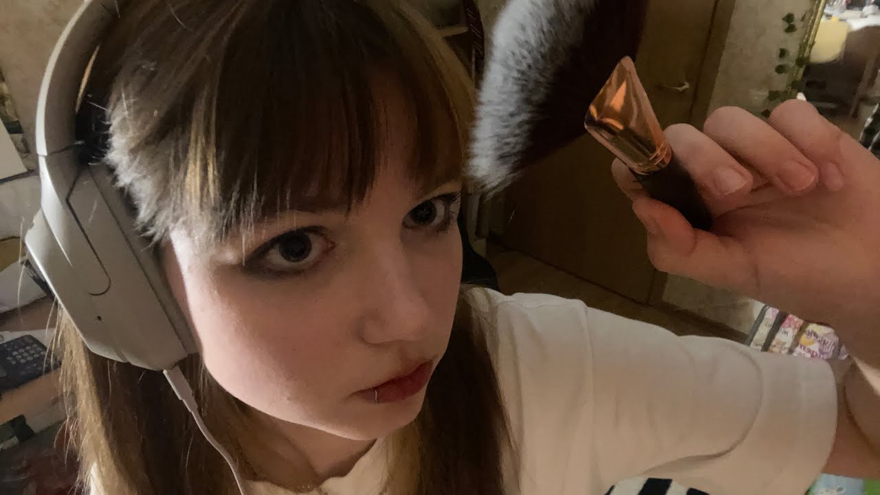 asmr но твое лицо пластиковое | визуалки, уход, кисточки