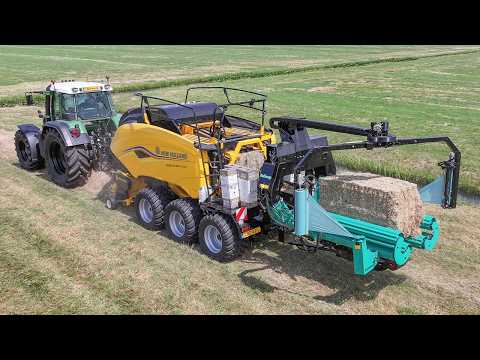 UNIQUE SYSTEM! Baliwrap square innovation | Baling & Wrapping in One Single Operation
