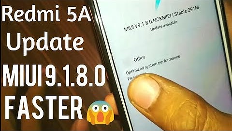 Redmi 5A Update Miui 9.1.8.0 || Redmi 5a 2nd update || Redmi 5a new update || Redmi 5a update