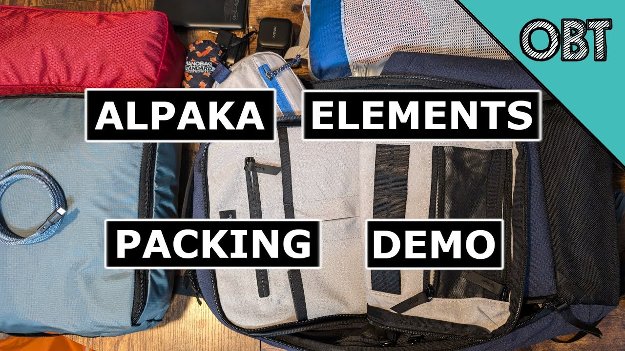 How to Pack the Alpaka Elements Travel Backpack (What Packing Cubes and Gear Fit the Elements)