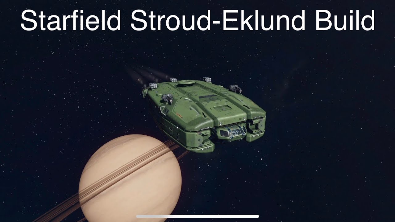 Starfield Stroud-Eklund Ship Build - YouTube