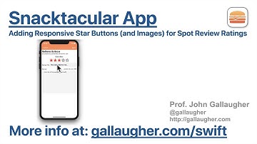 Ch. 8.16 Adding Responsive Star Buttons and Images for Spot Review Ratings
