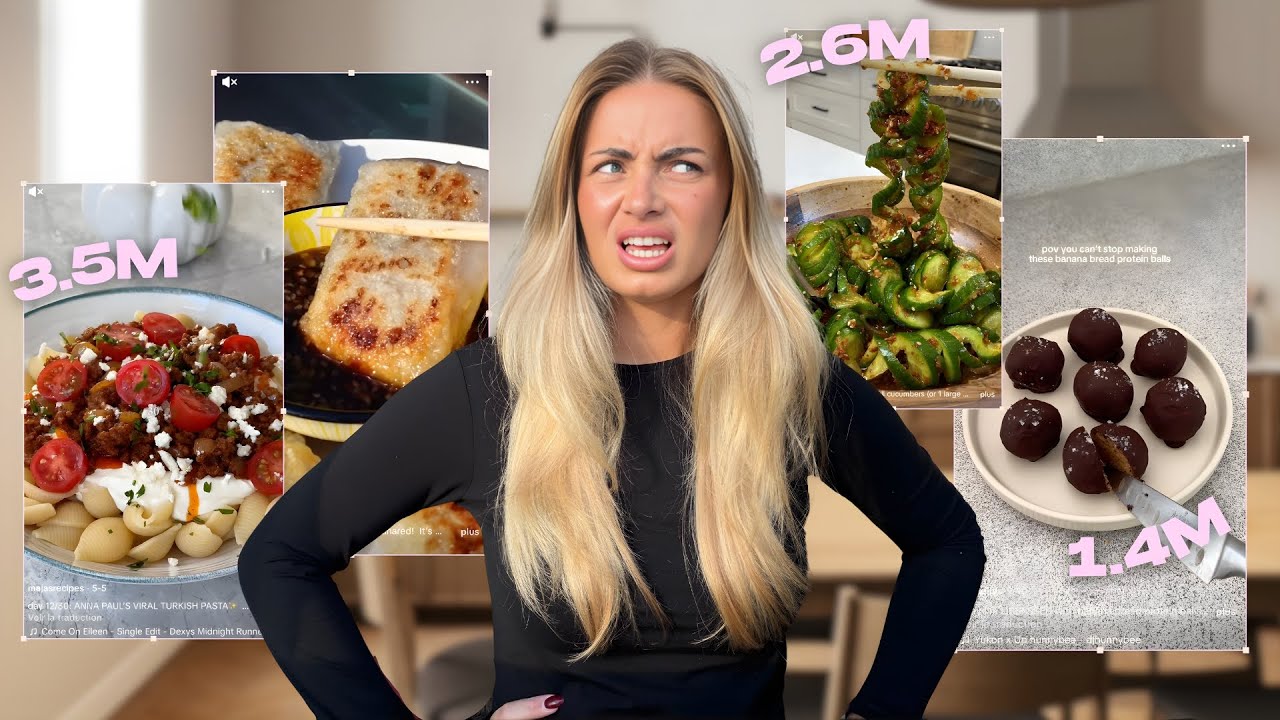 JE TESTE LES RECETTES VIRALES SUR TIKTOK