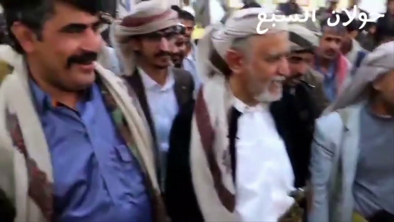 الشيخ علي سالم الحريزي وقبائل المهرة في استقبال الشيخ محمد بن أحمد الزايدي وخولان السبع تشكرهم