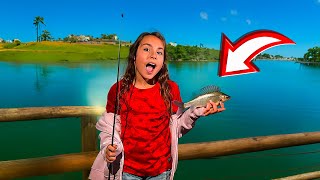 Thumbnail for Levamos a Vick para pescar, foi demais ❤️