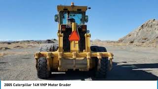 2005 Caterpillar 14H VHP TW5022RJ1009A by QuickBye 36 views 3 years ago 1 minute, 17 seconds