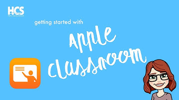 Getting started with "Apple Classroom " tutorial