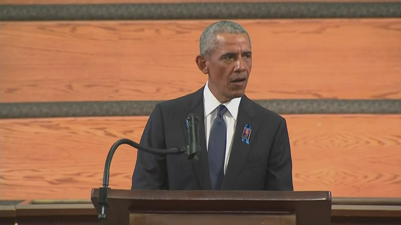 Barack Obama eulogy at John Lewis funeral  full video