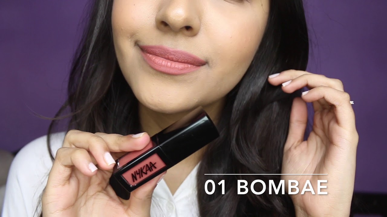 lotus bewijs Ass Nykaa Matte To Last Liquid Lipsticks | All Swatches & Review - YouTube