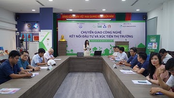 THÚC ĐẨY THƯƠNG MẠI HÓA CÁC KẾT QUẢ NGHIÊN CỨU KHOA HỌC