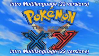 Pokémon the Series: XY - Intro Season 17 Multilanguage (22 versions)