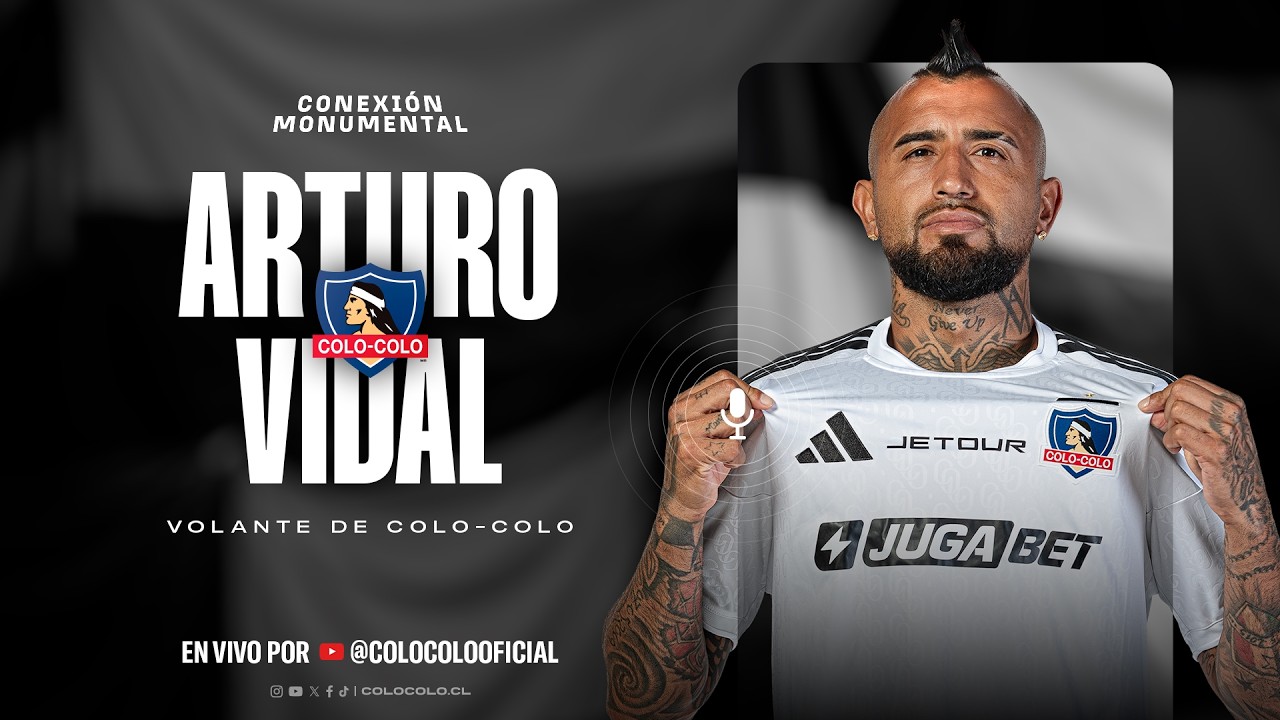 #ConexiónMonumental | Conferencia de prensa - Arturo Vidal