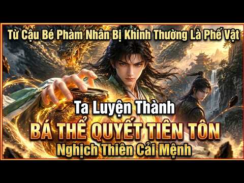 Từ Cậu Bé Bị Khinh Thường Là Phế Vật Ta Luyện Thành BÁ THỂ QUYẾT TIÊN TÔN Nghịch Thiên Cải Mệnh tập 1