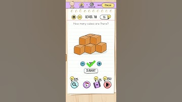 level 78 how many cubes are there brain test walkthrough Threevenger#top #trend #foryoupage