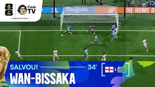 SALVOU! INGLATERRA PRESSIONA E WAN-BISSAKA SALVA EM CIMA DA LINHA SEGUE A RD CONGO NA LIDERANÇA!