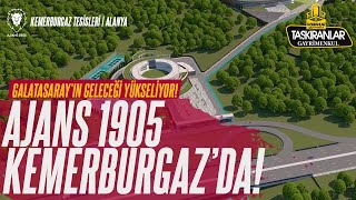 Ajans 1905 Galatasaray Kemerburgaz Tesislerinde | Galatasaray'ın yarınları Kemerburgaz'da Yükseliyor