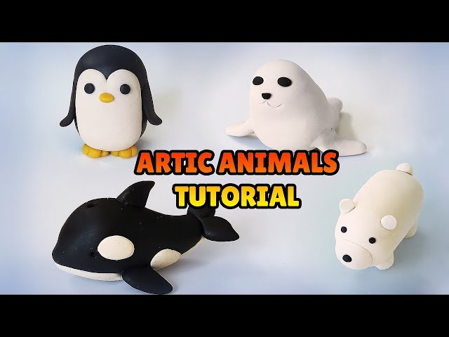 Animals Using Clay Simple Clay Animals Modelling Figures In Clay. Upright Animals.