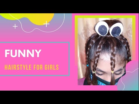 funny-hairstyle-for-baby-girl-/-octopus-hairstyle-2020-/-easy-hairstyle-for-baby-girl-/-hairstyle