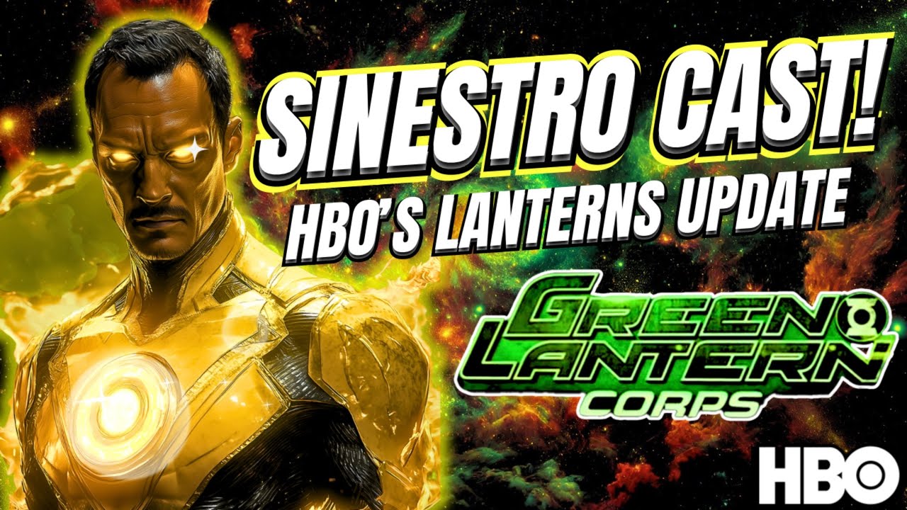 Sinestro Joins Green Lantern Series – First Look at HBO’s Lanterns ...