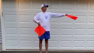 Semaphore Practice Message