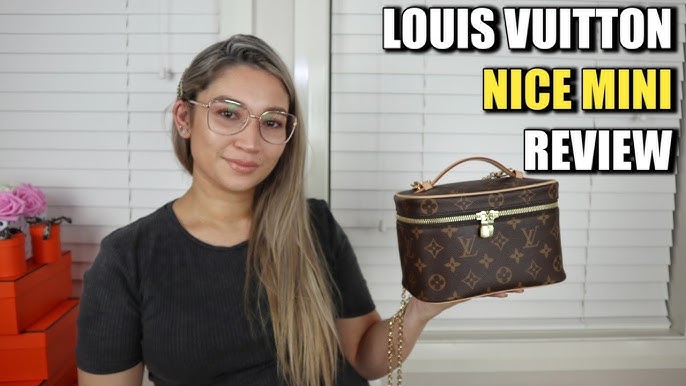 Louis Vuitton Nice BB Review/Wear & Tear/What fits inside? 