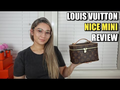 Louis Vuitton Nice Mini VANITY travel Bag New