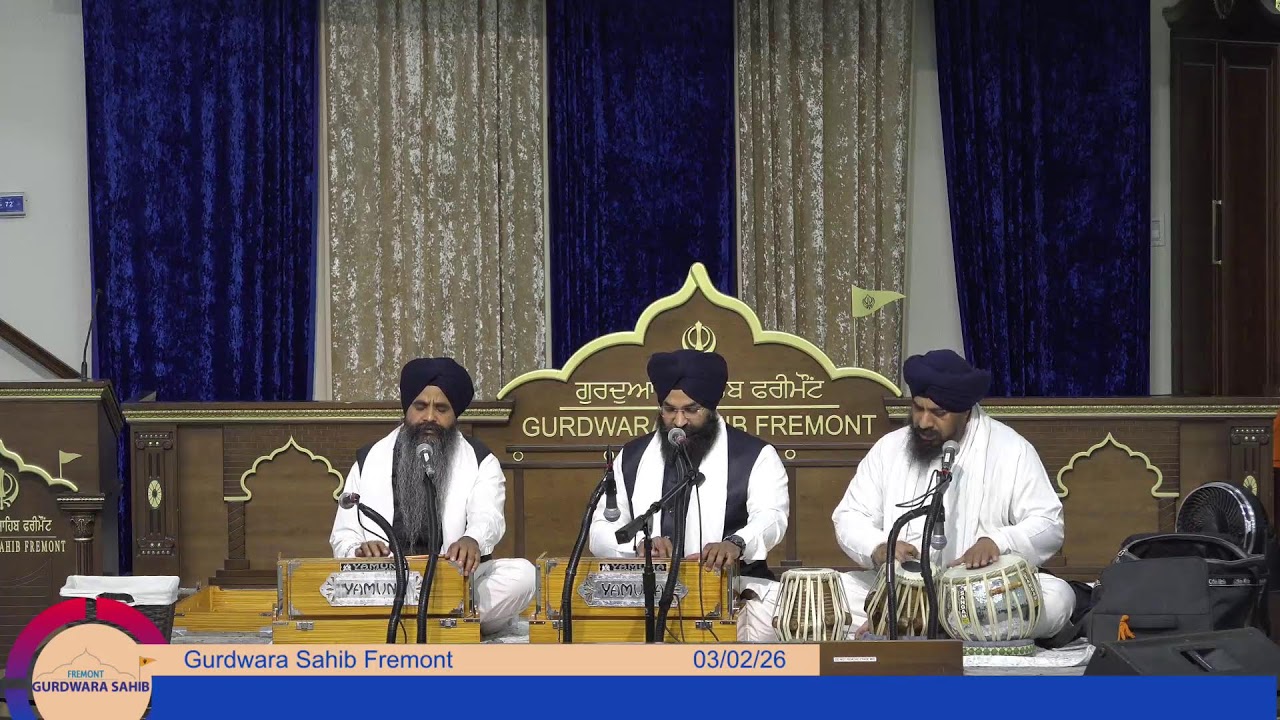 Gurdwara Sahib Fremont Morning Diwan 2026-03-02