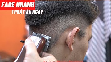 TB15 | Hướng Dẫn FADE NHANH với cữ cùng kiểu tóc MODERN POM  - Hùng BarberSharing