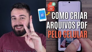 COMO CRIAR UM ARQUIVO PDF PELO CELULAR!