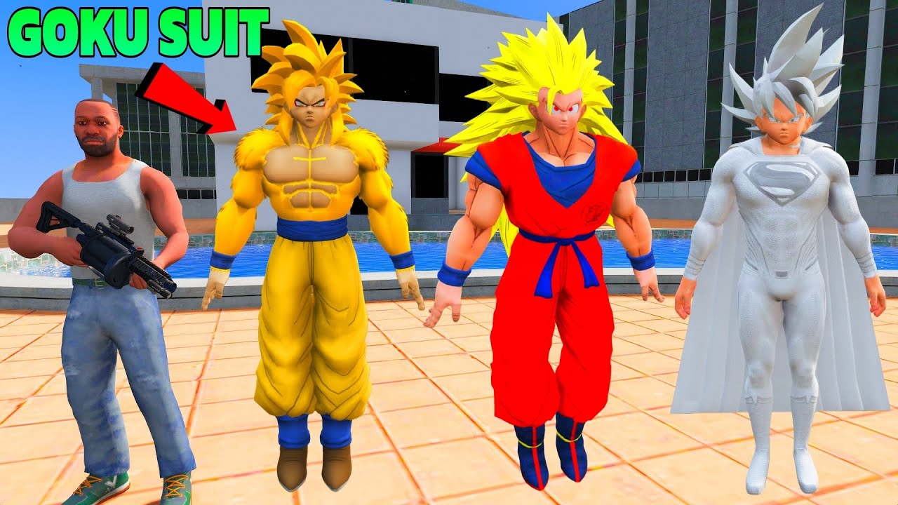 Stealing Every GOKU SUIT in INDIAN BIKES DRIVING 3D