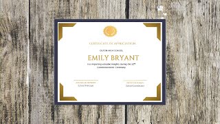 How to create a beautiful Certificate in MS Word very easy method| design Certificate