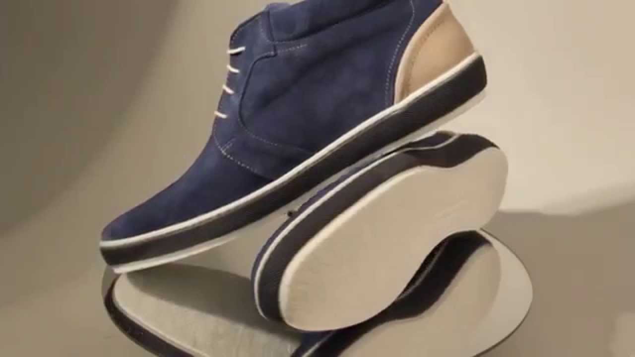 Floris van Bommel sport 10560/04 boot - Donkerblauw suede, wijdte G1/2