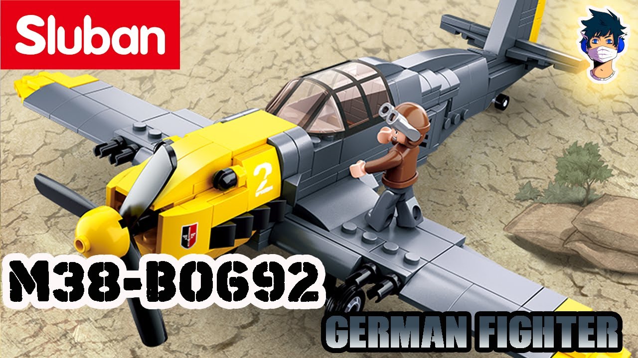 Jeep Lego Sluban M38-B0692 Set De Construcción Militar Avión