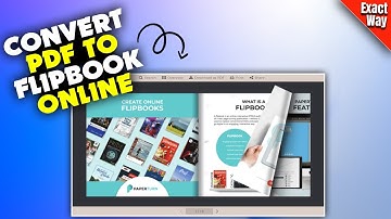 How to convert pdf to flipbook online - Full Guide