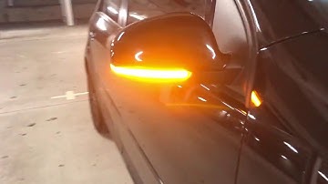 VW GOLF MK5 INDICATOR UPGRADE TO AUDI SWEEPING STYLE