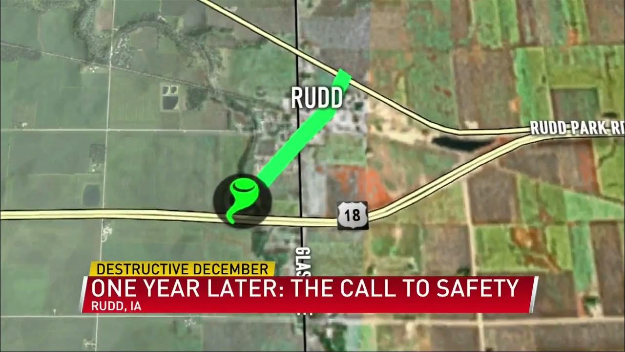 Destructive December Rudd, IA One Year Later The Call to Safety YouTube