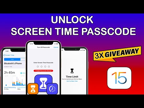 Forgot iPhone Screen Time Passcode ? How to Remove/Reset Screen Time Passcode on iPhone/iPad iOS 15
