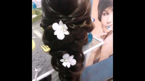 Những kiểu tóc đẹp  cho cô dâu ngày cưới