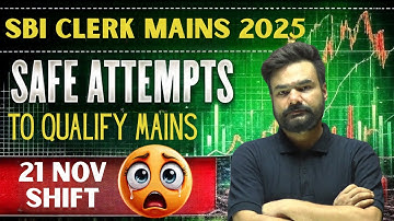 SBI Clerk Mains 2025 | State-Wise Target | Selection के लिए कितने Marks चाहिए? ✅ Expected Cut Off