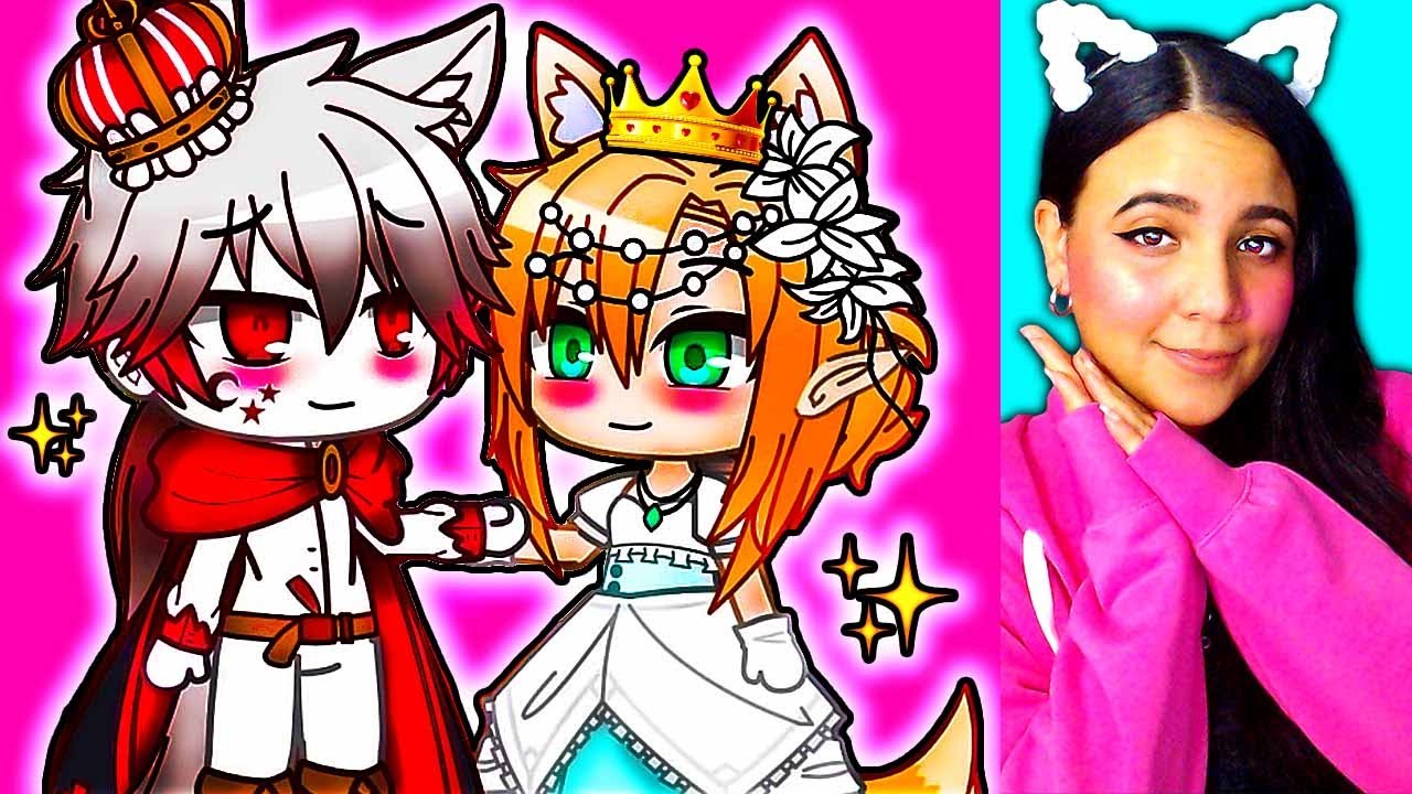 The Lost Hybrid Princess and The Alpha Knight 🐺👑 Gacha Club Mini Movie ...