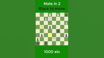 Mate in 2 Chess Puzzle