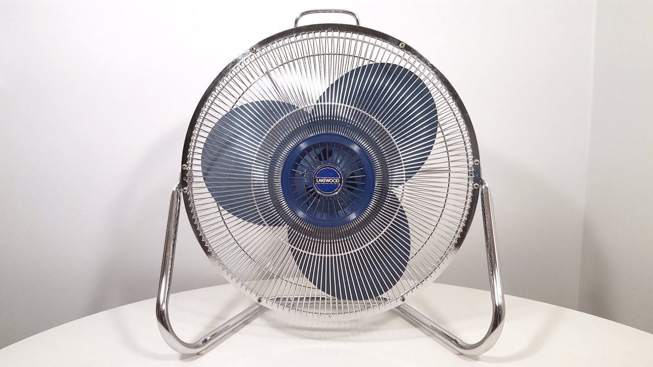 1988 Lakewood HV-18 cradle fan - YouTube